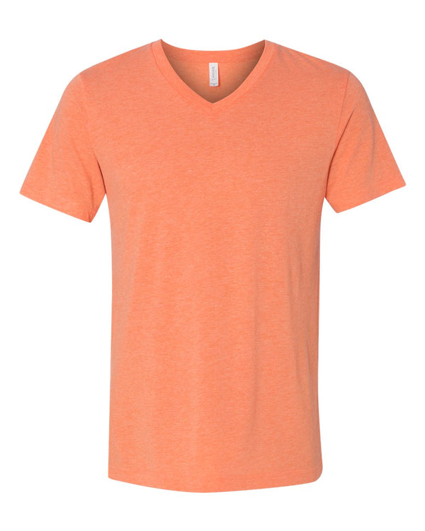 BELLA + CANVAS - Unisex Triblend V-Neck Short Sleeve Tee - 3415 - 1