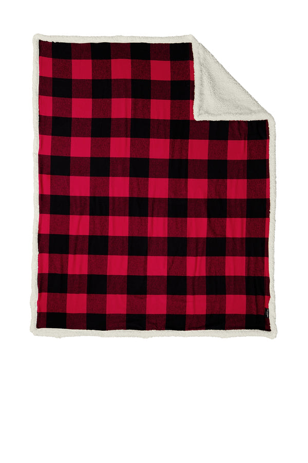 Port Authority Flannel Sherpa Blanket