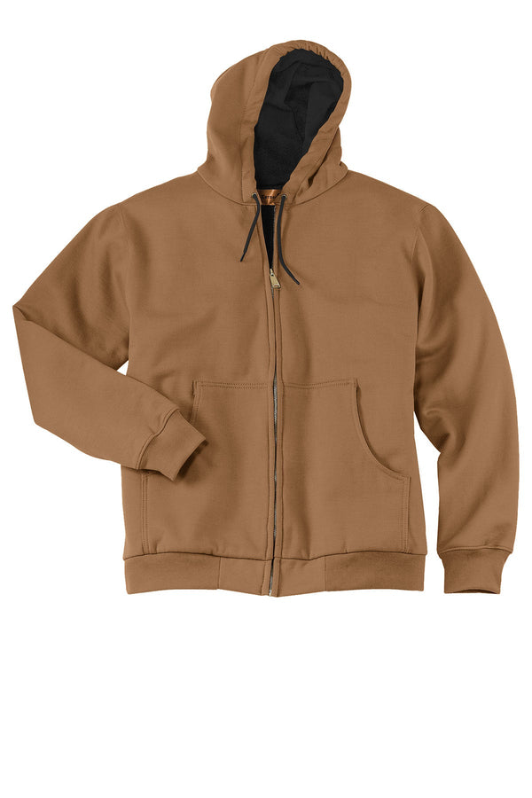 CornerStone - Heavyweight Full-Zip Hooded Sweatshirt with Thermal Lining