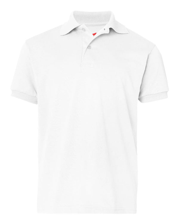 Hanes - Youth Ecosmart Jersey Polo - 054Y