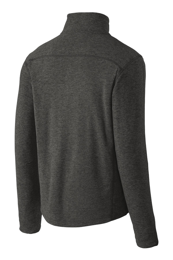 Black Charcoal Heather back