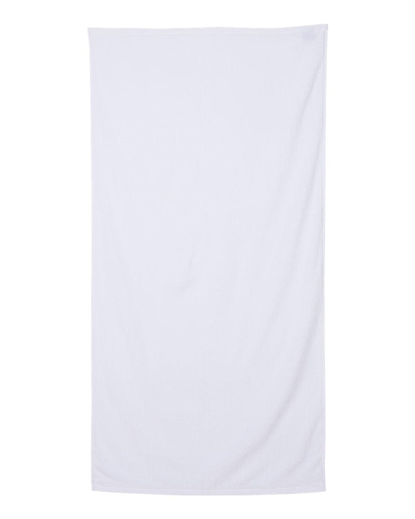 Q-Tees - Velour Beach Towel - QV3060
