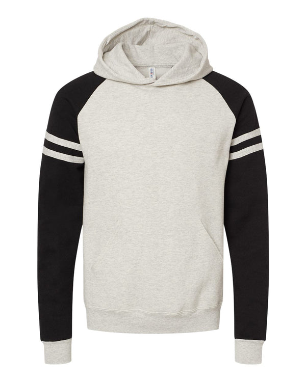 JERZEES - Nublend Varsity Colorblocked Raglan Hooded Sweatshirt - 97CR