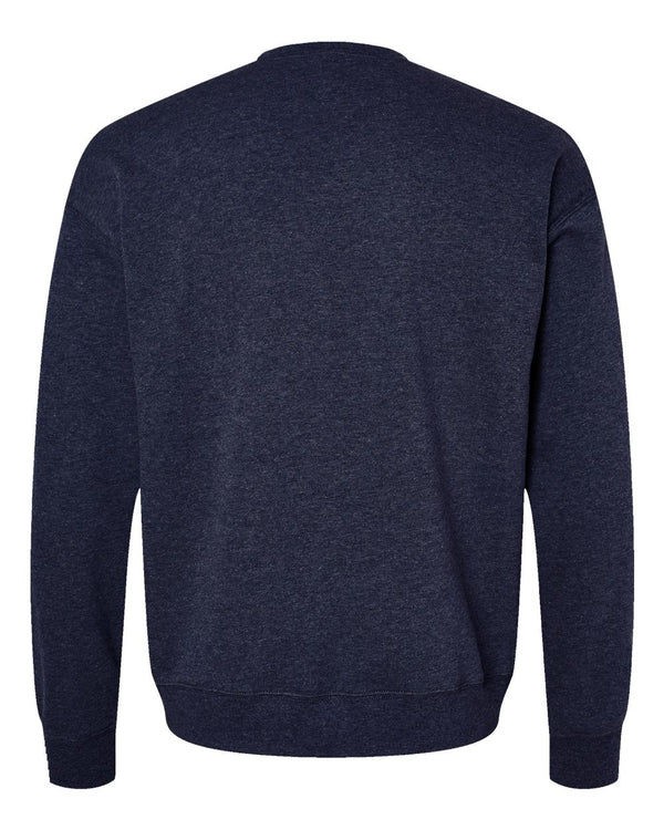 Heather Navy Back