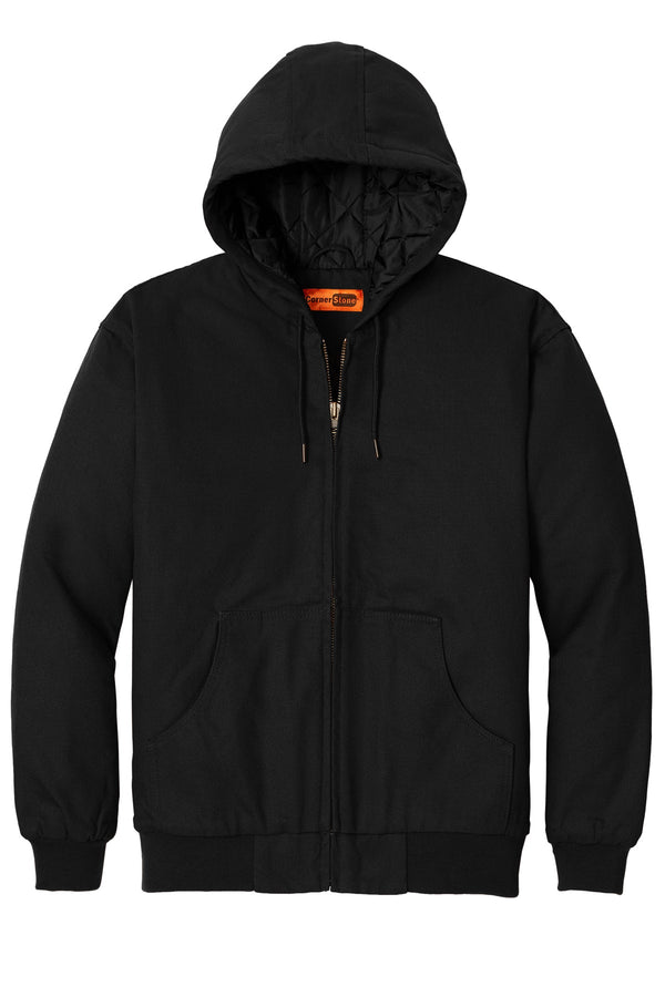 CornerStone Tall Duck Cloth Hooded Work Jacket