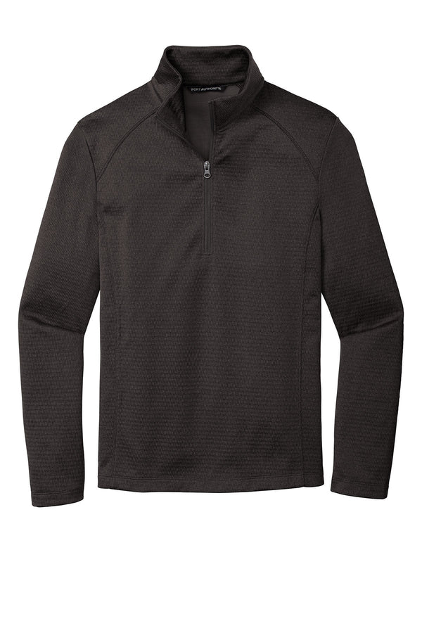 Port Authority  Diamond Heather Fleece 1/4-Zip Pullover