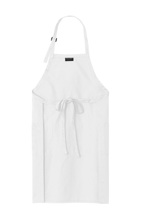 Port Authority Easy Care Extra Long Bib Apron with Stain Release