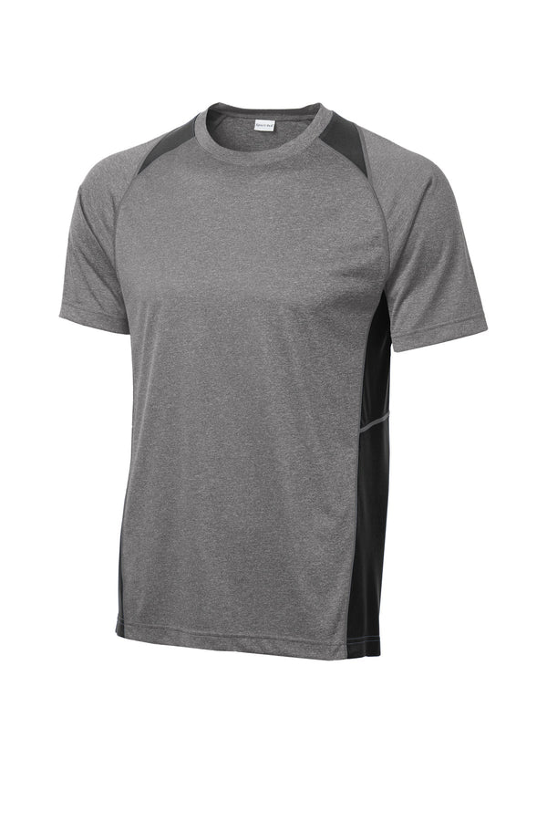 Sport-Tek Heather Colorblock Contender™ Tee
