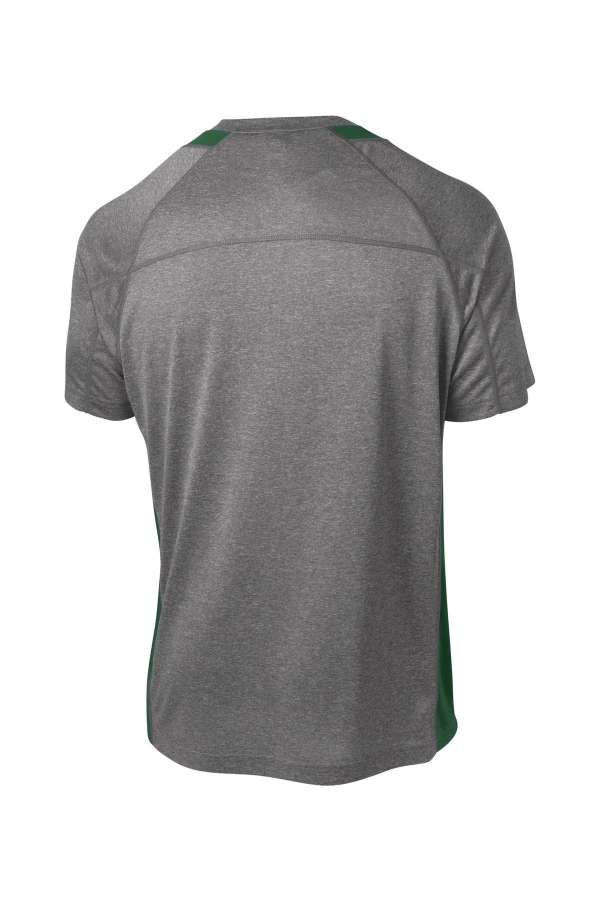 Vintage Heather/ Forest Green back