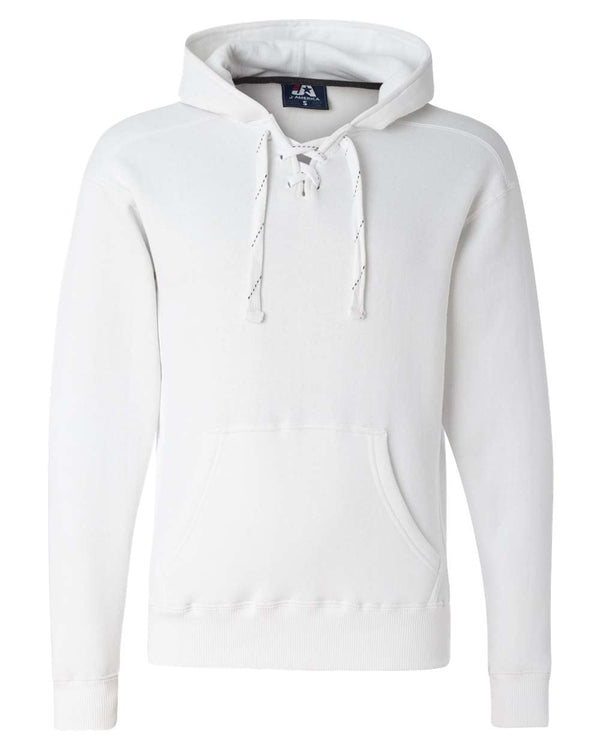 J. America - Sport Lace Hooded Sweatshirt - 8830
