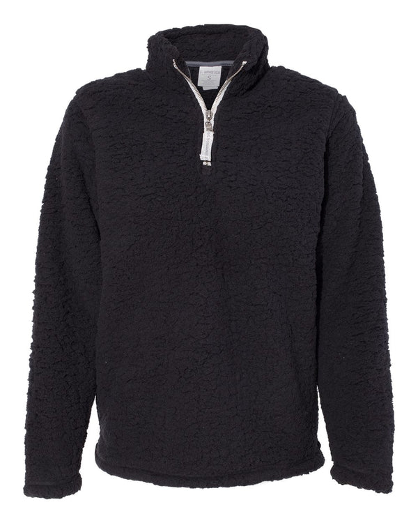 J. America - Womens Epic Sherpa Quarter-Zip Pullover - 8451